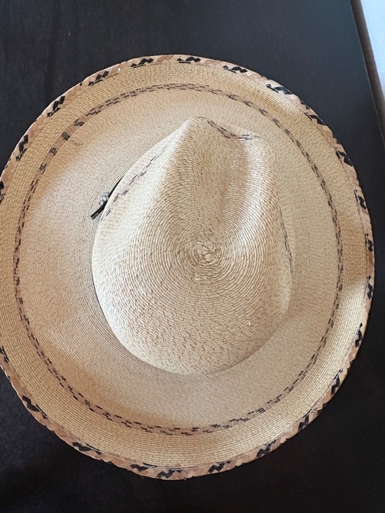 Gus Crown palm leaf cowboy hat -  d.a. hats by Avelar. SZ 6 main image 9